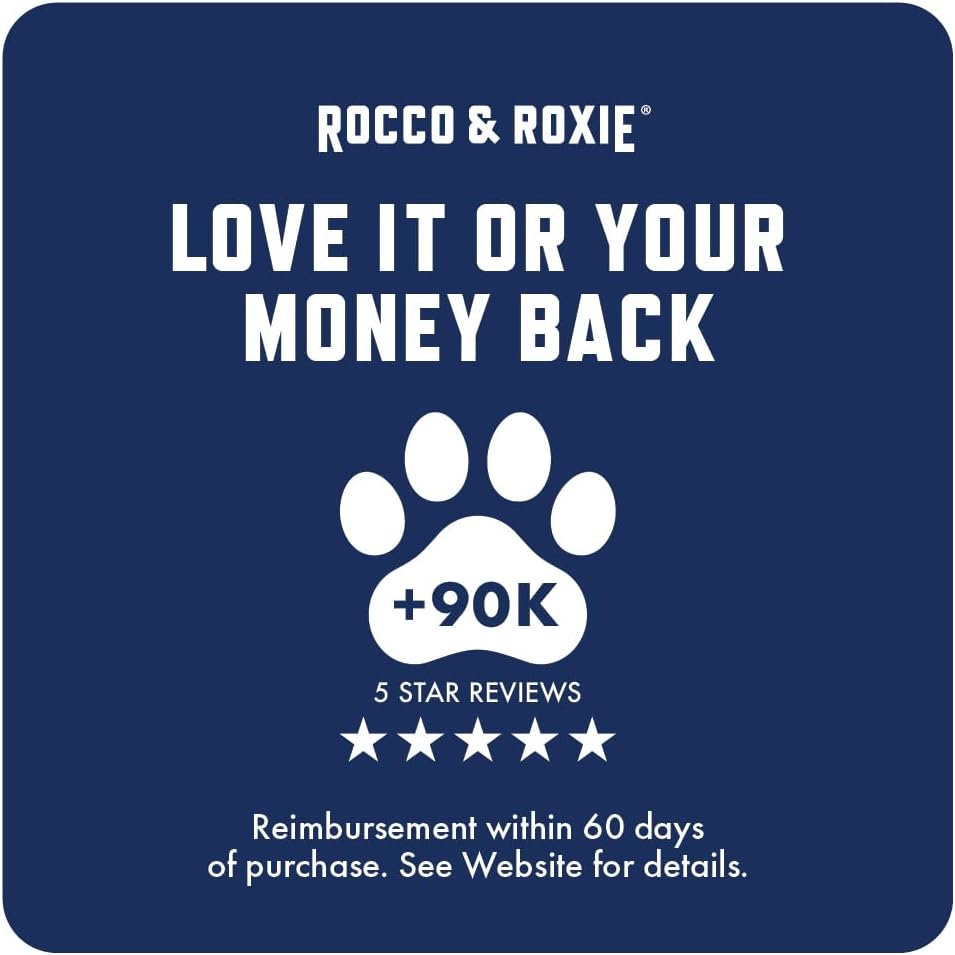 Rocco & Roxie Supply Co. Stain & Strong Odor Eliminator, Enzyme Cleaner, Pet Odor Eliminator for Home - Carpet Stain Remover for Cats & Dog Pee - Urine Destroyer - Carpet Cleaner Spray, 1-Gallon