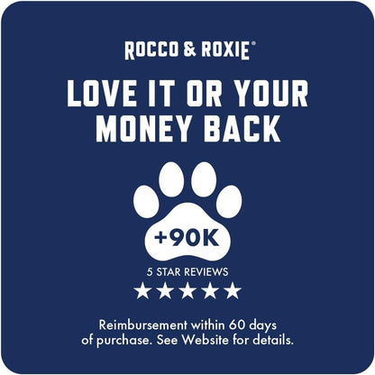 Rocco & Roxie Supply Co. Stain & Strong Odor Eliminator, Enzyme Cleaner, Pet Odor Eliminator for Home - Carpet Stain Remover for Cats & Dog Pee - Urine Destroyer - Carpet Cleaner Spray, 1-Gallon